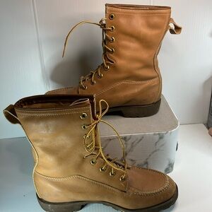 Vintage‎ kaufman kingtreads 70’s work boots. Can’t confirm but feels steel toes